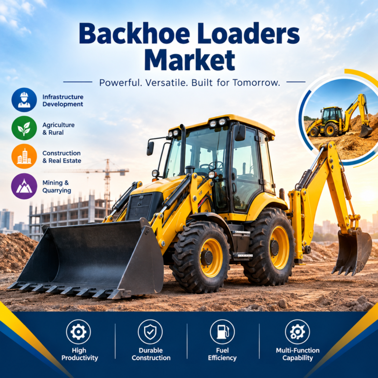 Backhoe Loaders Market to Reach US$ 37.44 Billion by 2034 at 7.07% CAGR