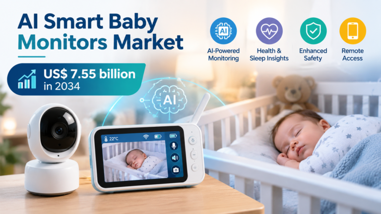 AI Smart Baby Monitors Market Growth Accelerates: US$ 7.55 Billion Opportunity by 2034