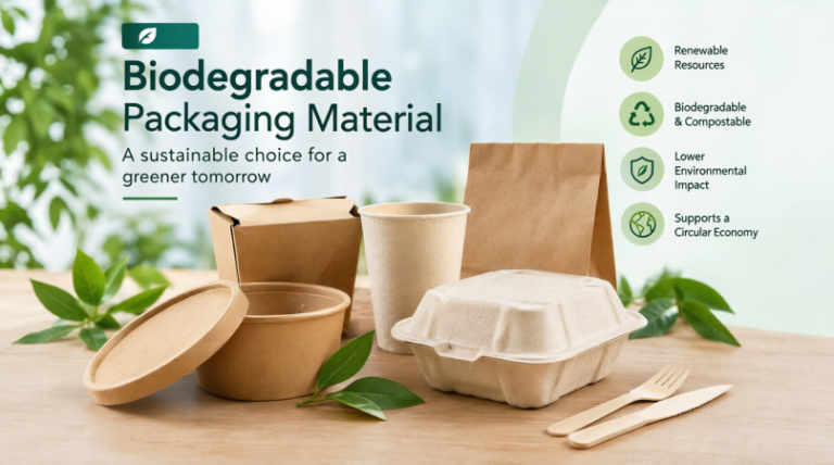 Biodegradable Packaging Market Explodes to US$ 947.10B by 2034 at 6.00% CAGR