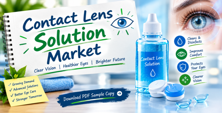 Contact Lens Solution Market to Reach US$3.59 Billion by 2034: Key Trends and Growth Opportunities