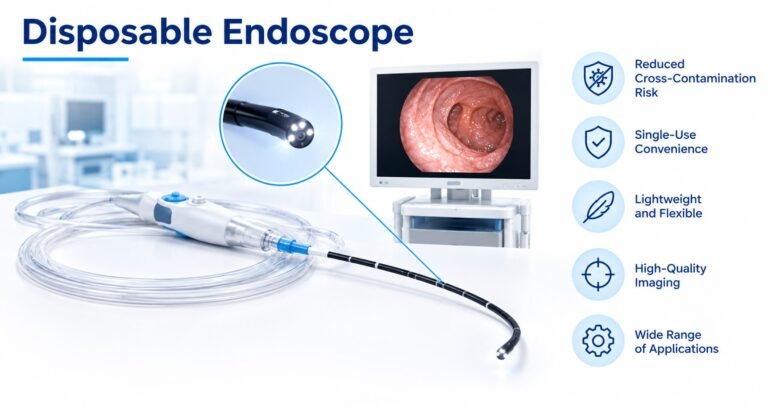 Disposable Endoscope Market will Reach US$ 5,968.20 million by 2034