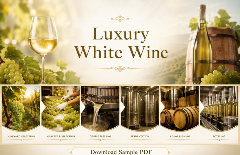 Luxury White Wine Market to Reach US$ 6.46 Billion by 2034, Growing at 1.79% CAGR