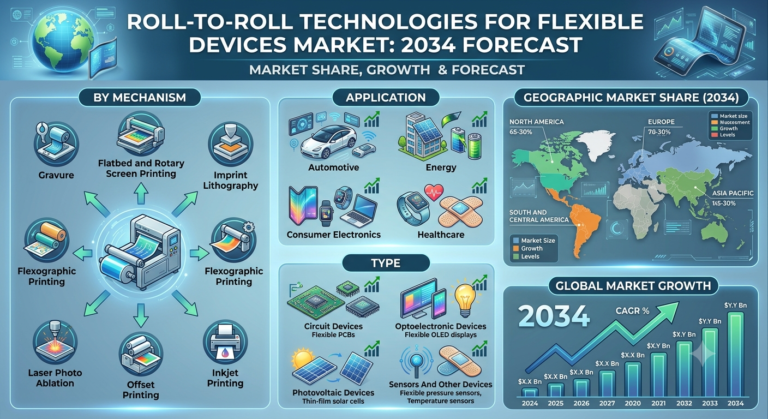 Roll-to-Roll Technologies for Flexible Devices Market to Reach US$ 63.92 Billion by 2034