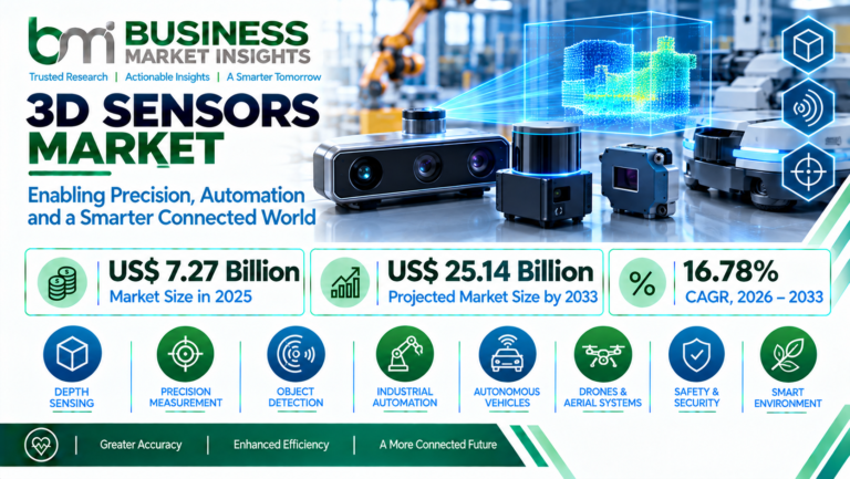 3D Sensors Market Growth Driven by Intelligent Sensing