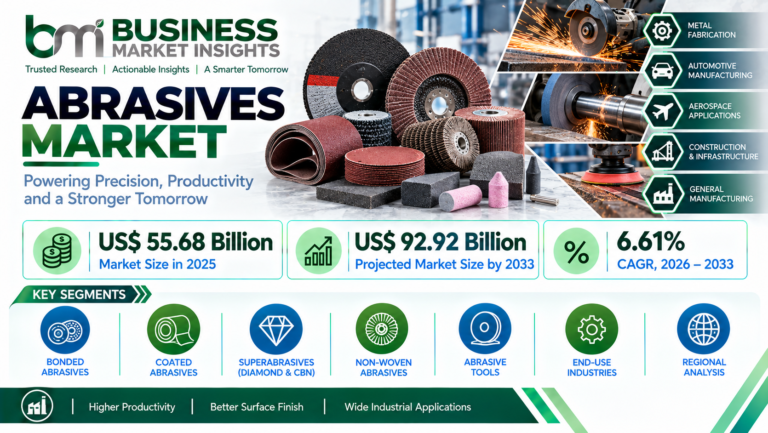Abrasives Market Growth Driven by Precision Manufacturing and Automation