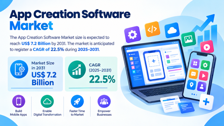 App Creation Software Market Size, Share & Future Growth Trends Forecast to 2031