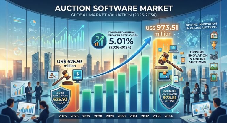 Auction Software Market Trends and Strategic Opportunities By 2034