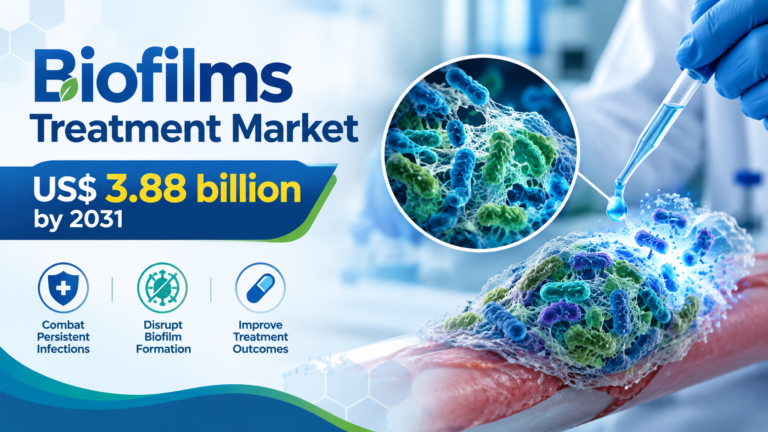 Biofilms Treatment Market Trends 2031: Market Growth Accelerates at 8.0% CAGR