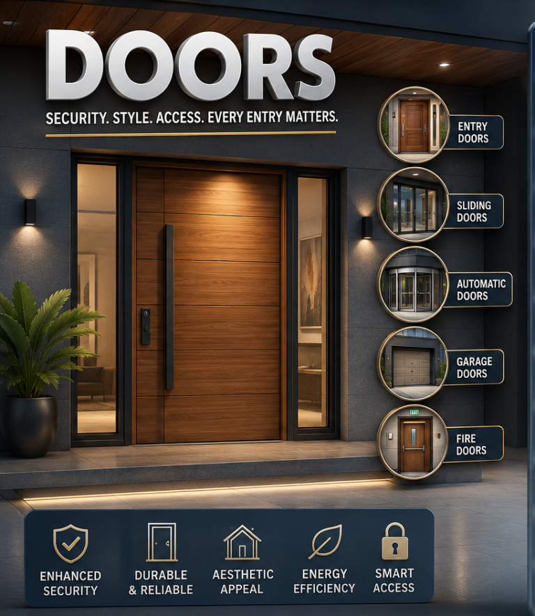 Global Doors Market Expected to Reach US$ 258.07 Billion by 2034, Growing at a 4.97% CAGR