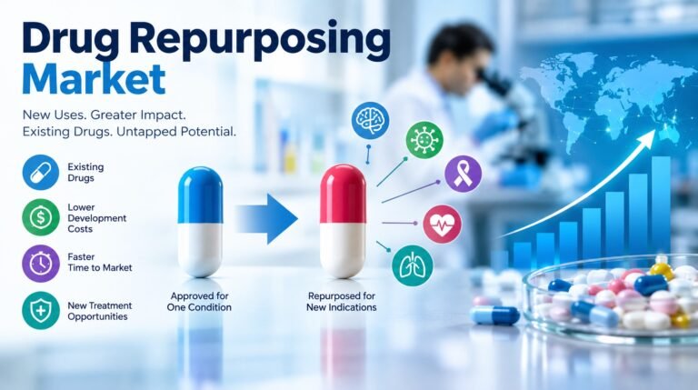 Drug Repurposing Market Poised for Steady Growth at 3.59% CAGR During 2026–2034